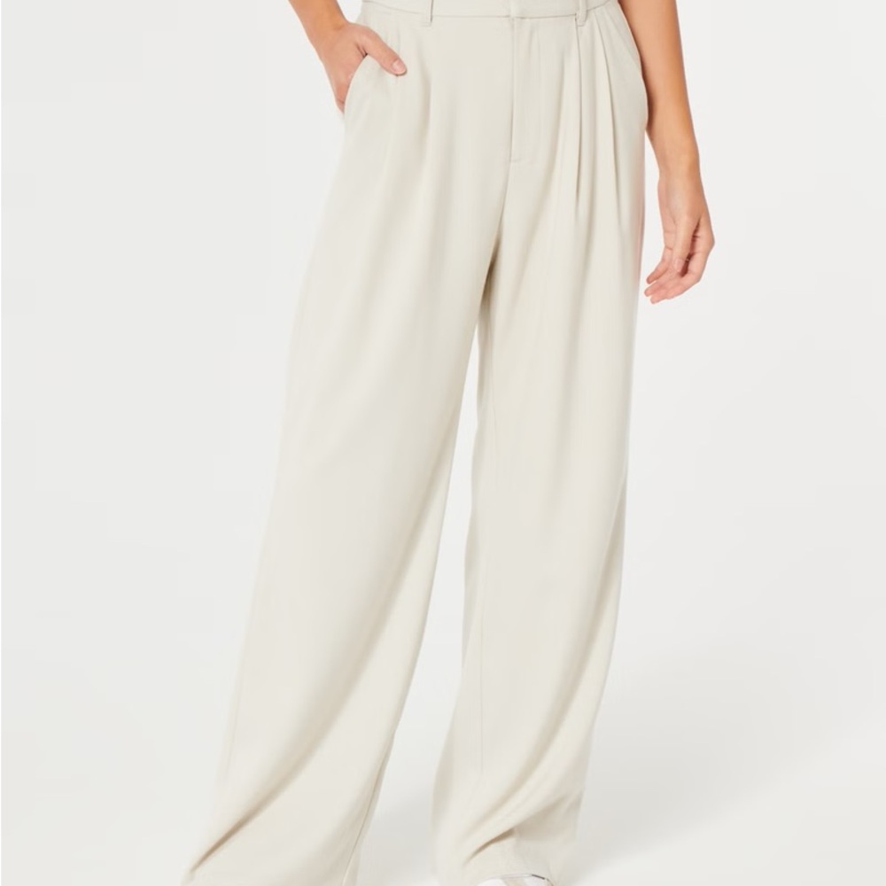 HOLLISTER WIDE LEG DRESS PANTS